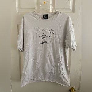 Thrasher mark Gonzales shirt size large white